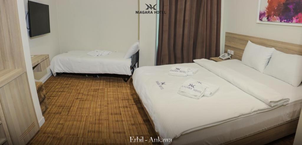 Niagara Hotel Erbil Buitenkant foto
