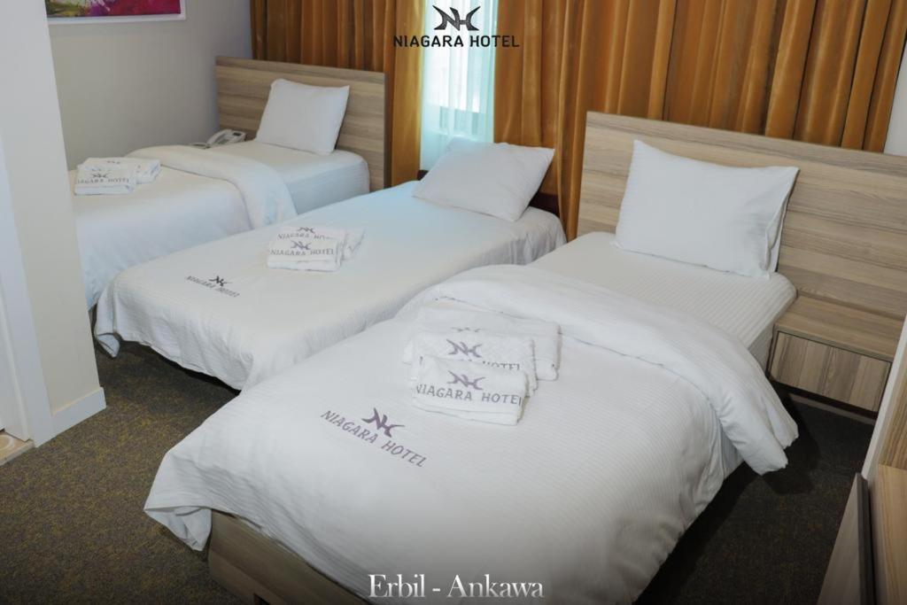 Niagara Hotel Erbil Buitenkant foto